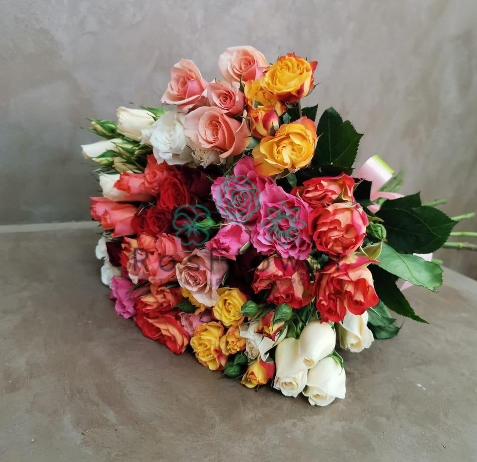 Букет цветов из: Розы в Металлплощадке