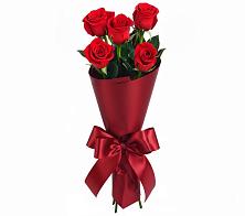 Букет 5 Красных роз Эдлесс Лав в Металлплощадке