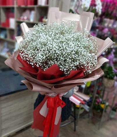 Букет цветов из: Гипсофила в Металлплощадке