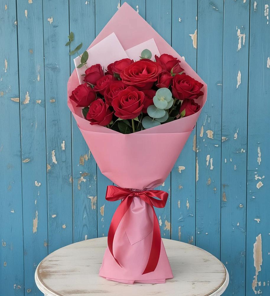 Букет цветов из: Розы в Металлплощадке