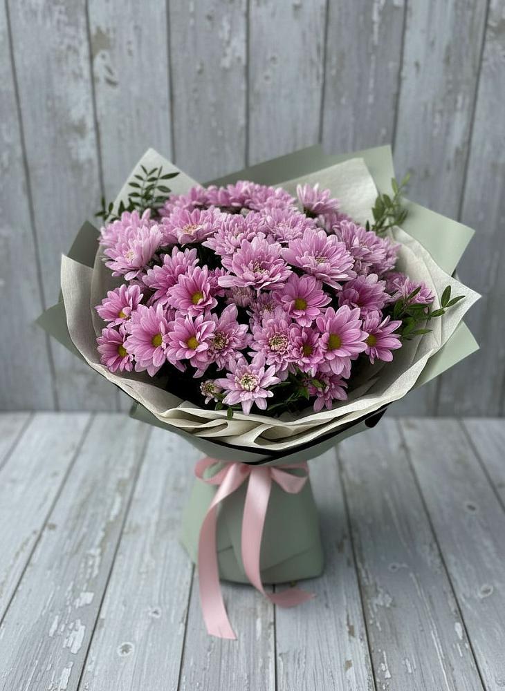 Букет цветов из: Хризантемы в Металлплощадке