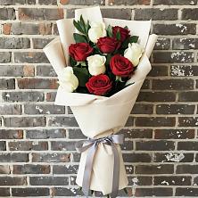 Букет цветов из:  Розы в Металлплощадке