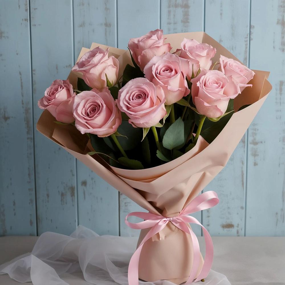 Букет цветов из: Розы в Металлплощадке