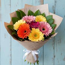 Букет цветов из:  Герберы в Металлплощадке