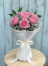 Букет цветов из:  Розы в Металлплощадке