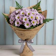 Букет цветов из:  Хризантемы #REPLACE_PRED# Металлплощадке