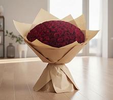 Букет 101 Красная роза в Металлплощадке