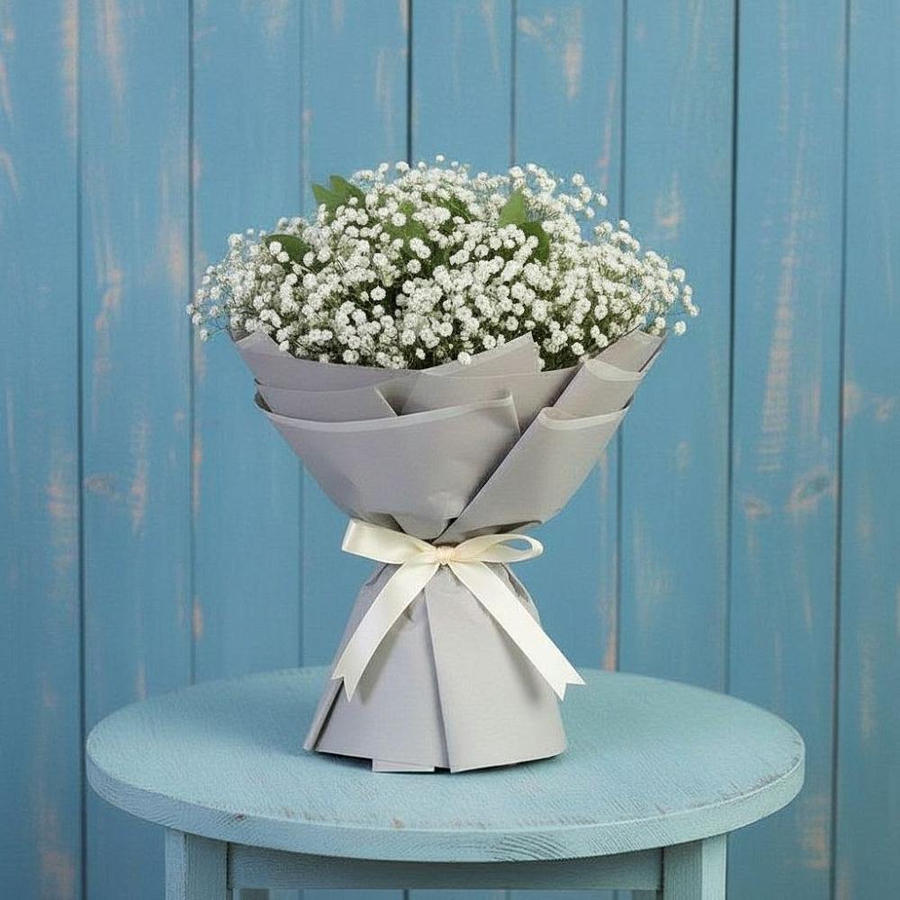 Букет цветов из: Гипсофила в Металлплощадке