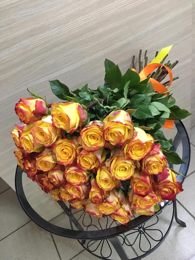 Букет Желтые розы в Металлплощадке