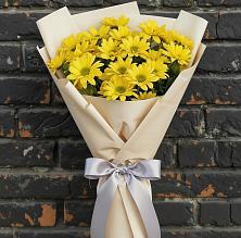 Букет цветов из:  Хризантемы #REPLACE_PRED# Металлплощадке