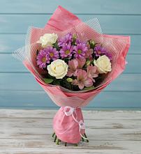 Букет цветов из:  Герберы #REPLACE_PRED# Металлплощадке