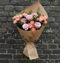Букет цветов из:  Розы в Металлплощадке