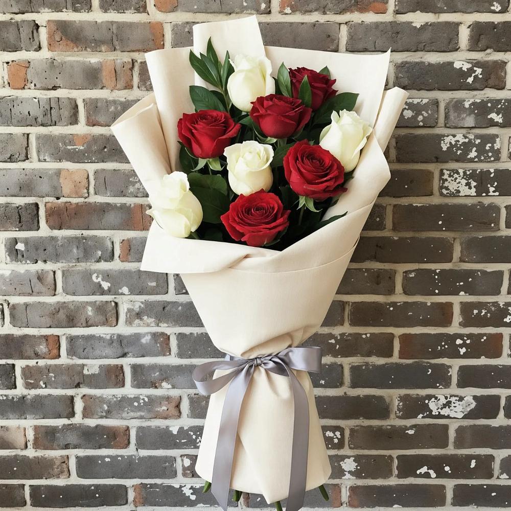 Букет цветов из: Розы в Металлплощадке