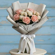 Букет цветов из:  Розы #REPLACE_PRED# Металлплощадке