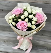Букет цветов из:  Розы в Металлплощадке