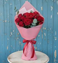 Букет цветов из:  Розы в Металлплощадке