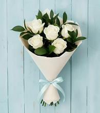 Букет цветов из:  Розы в Металлплощадке