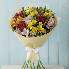 Букет цветов из:  Альстромерии в Металлплощадке