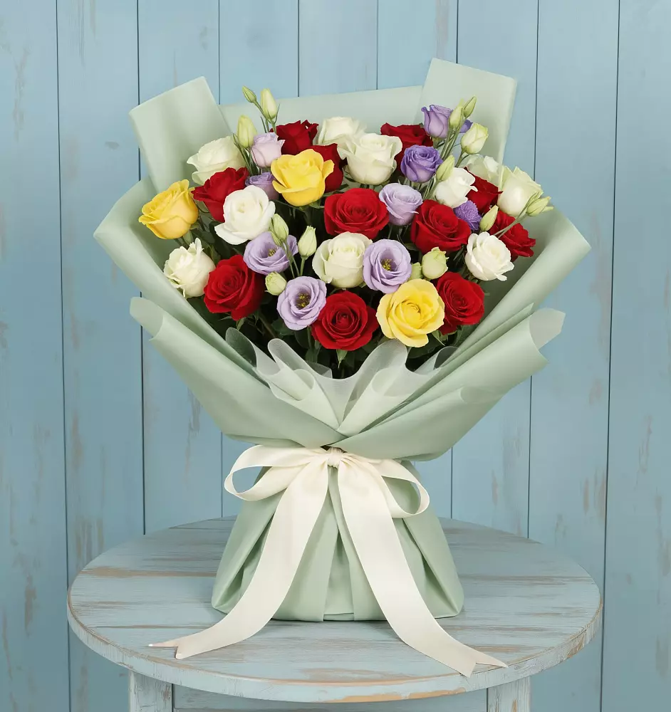 Букет цветов из: Розы в Металлплощадке