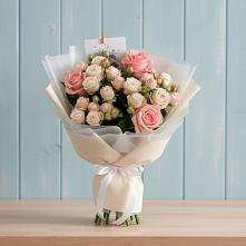 Букет цветов из:  Розы в Металлплощадке
