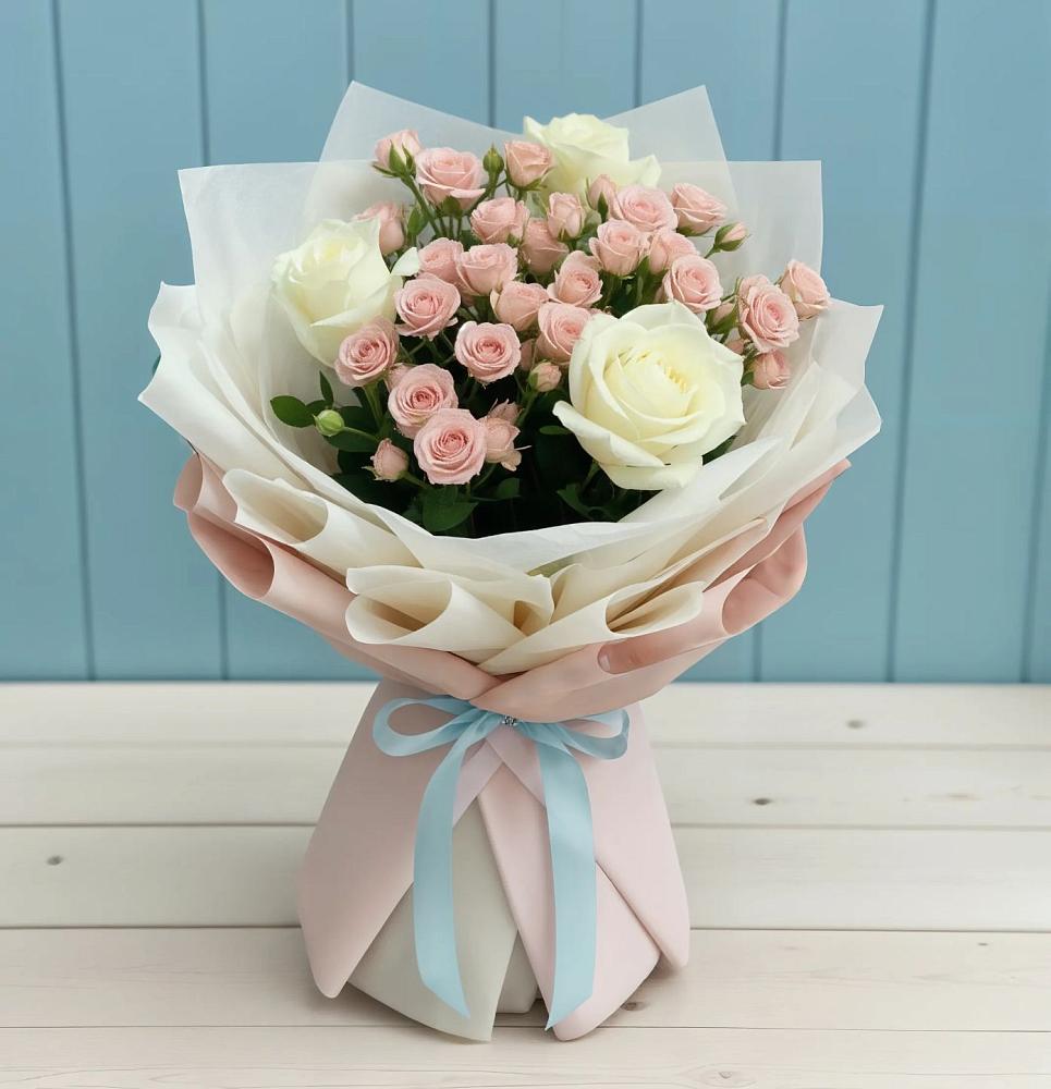 Букет цветов из: Розы в Металлплощадке