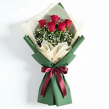 Букет цветов из:  Розы в Металлплощадке
