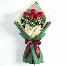 Букет цветов из:  Розы в Металлплощадке