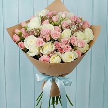 Букет цветов из:  Розы в Металлплощадке