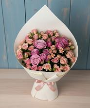 Букет цветов из:  Розы #REPLACE_PRED# Металлплощадке