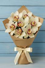 Букет цветов из:  Орхидеи и Розы в Металлплощадке